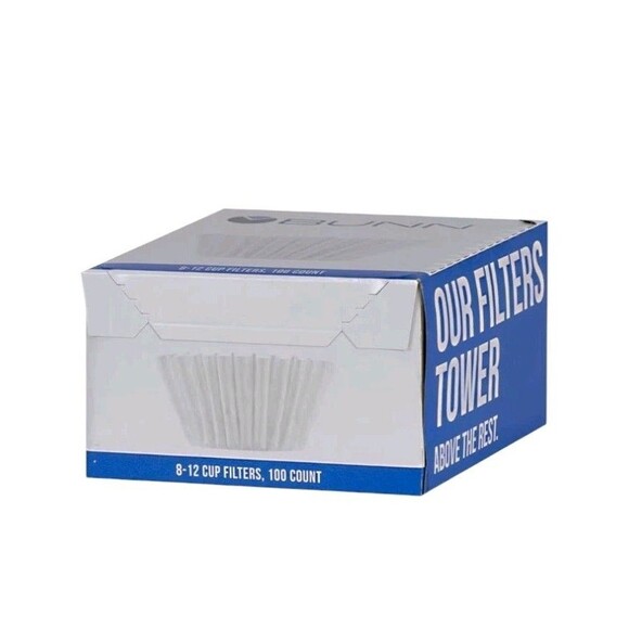 BUNN 8-12 Cup Coffee Filters Lot of Two Each Box 100 Count - Picture 4 of 8